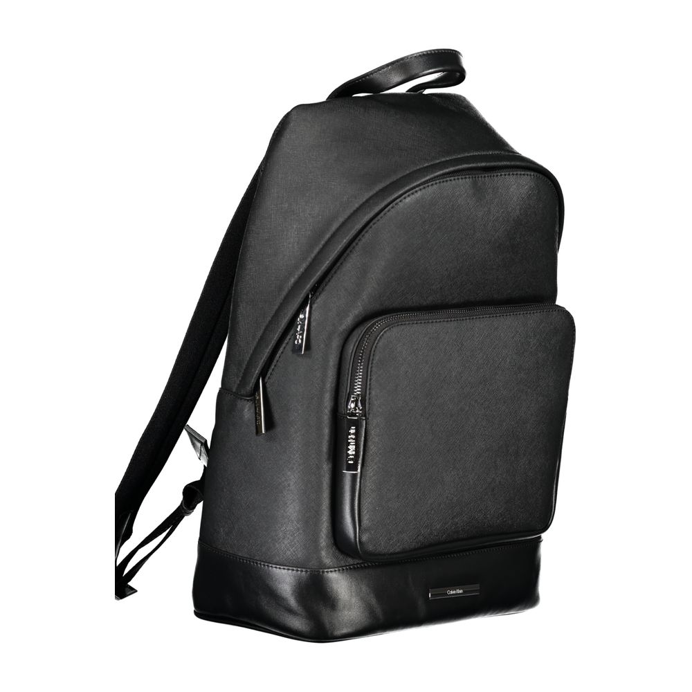 Calvin Klein – Schwarzer Polyester-Rucksack