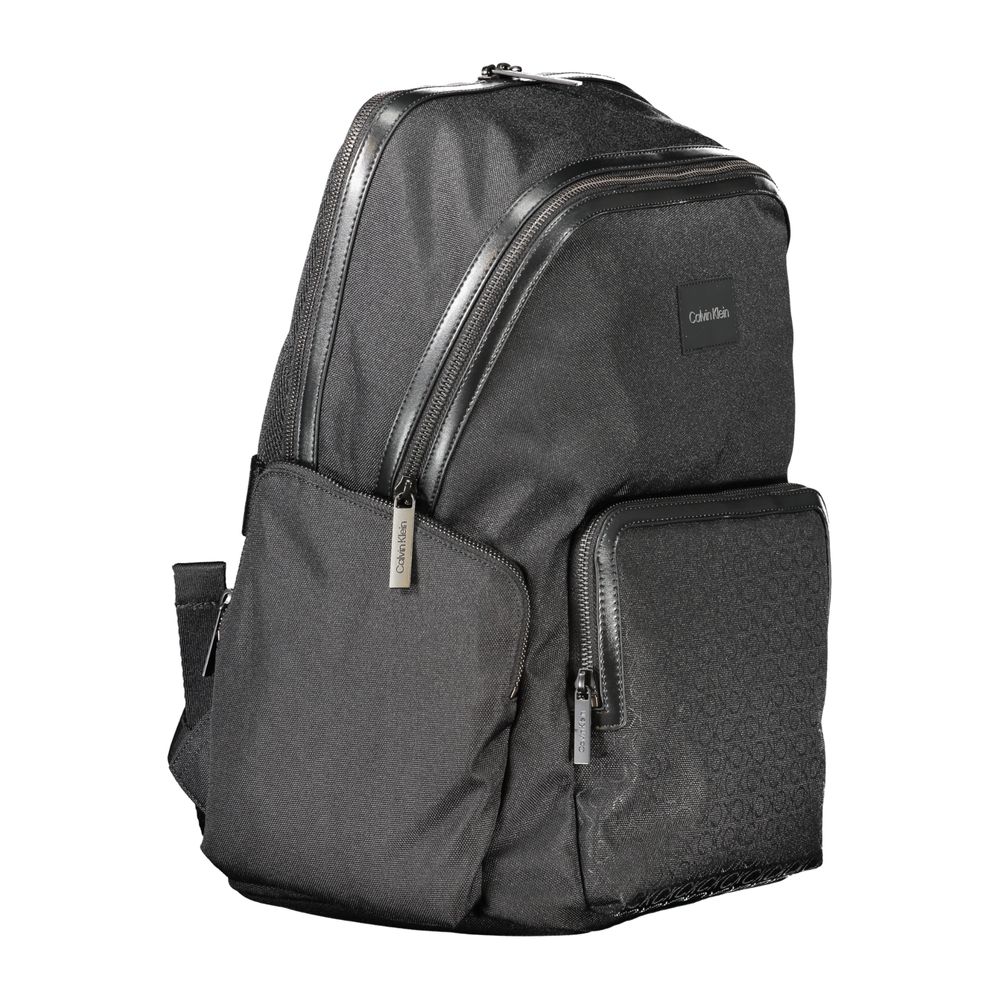 Calvin Klein – Schwarzer Polyester-Rucksack