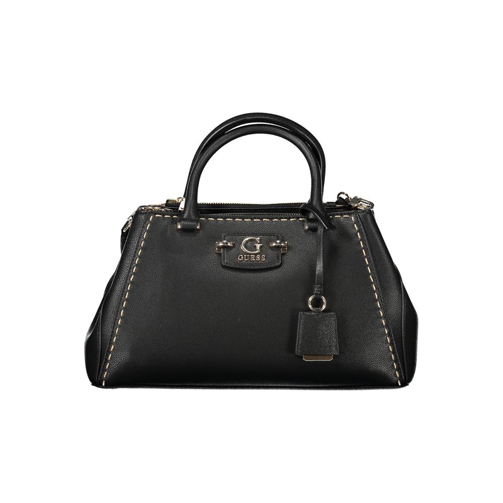 Guess Jeans – Schwarze Polyethylen-Handtasche