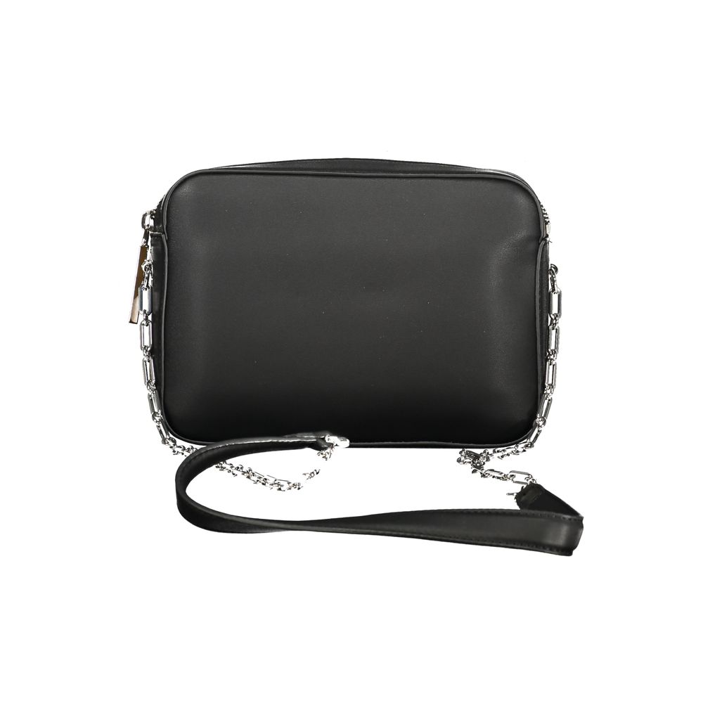 Calvin Klein Schwarze Polyester-Handtasche