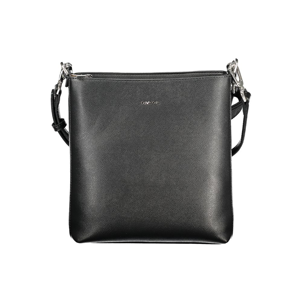 Calvin Klein Schwarze Polyester-Handtasche