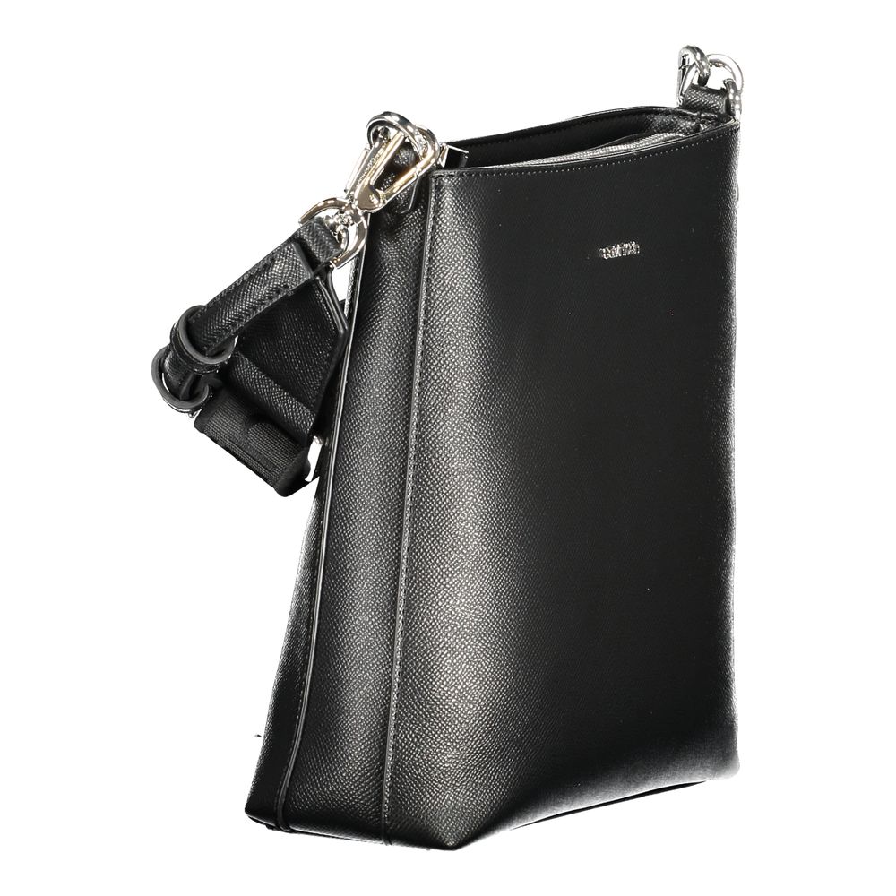 Calvin Klein Schwarze Polyester-Handtasche