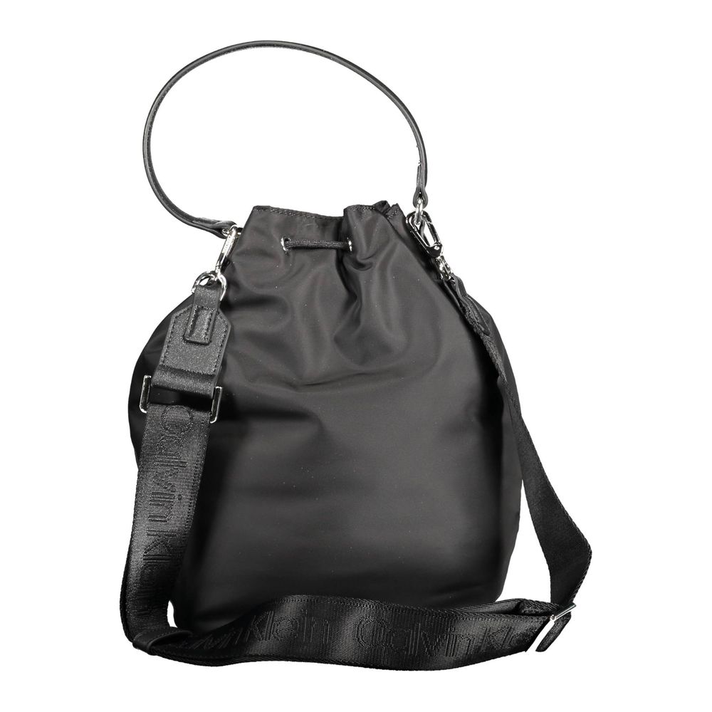 Calvin Klein Schwarze Polyester-Handtasche