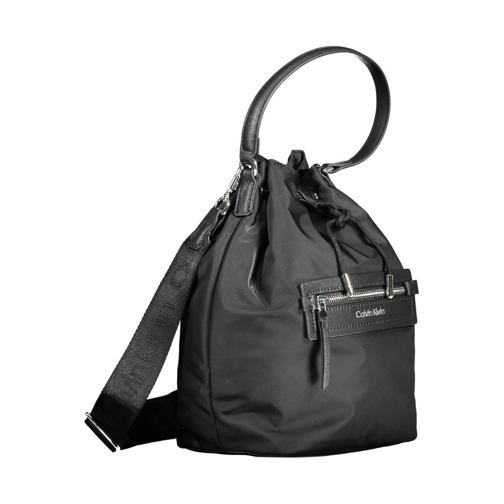 Calvin Klein Schwarze Polyester-Handtasche