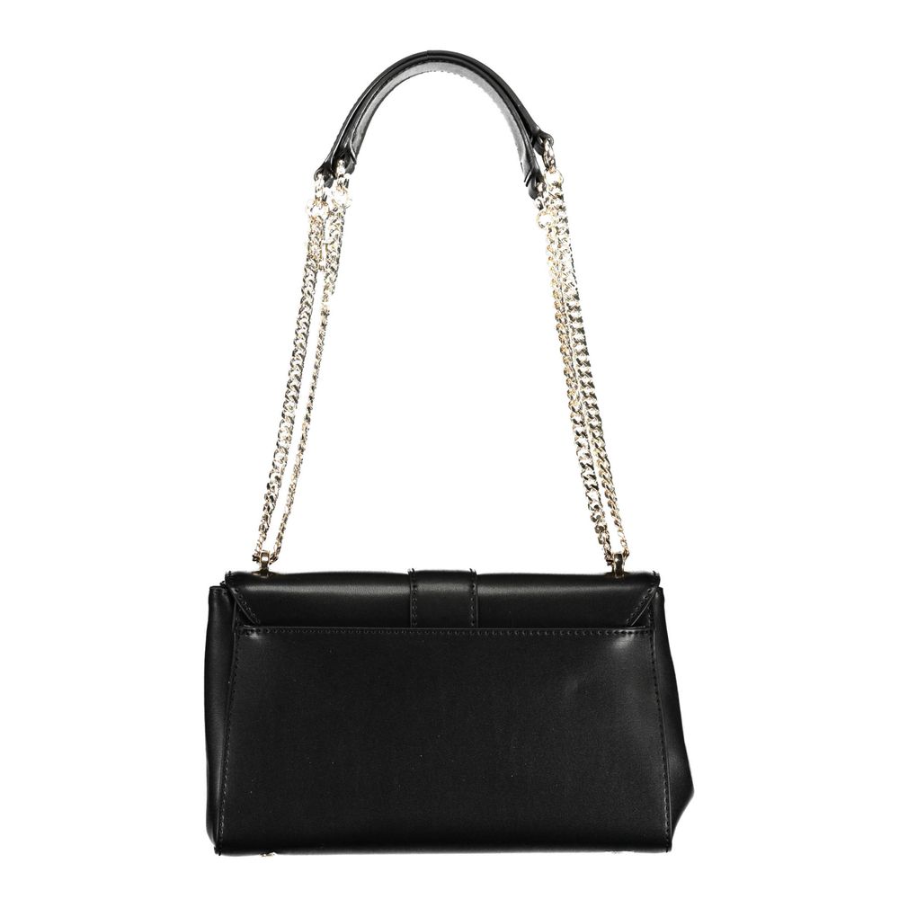 Guess Jeans – Schwarze Polyethylen-Handtasche