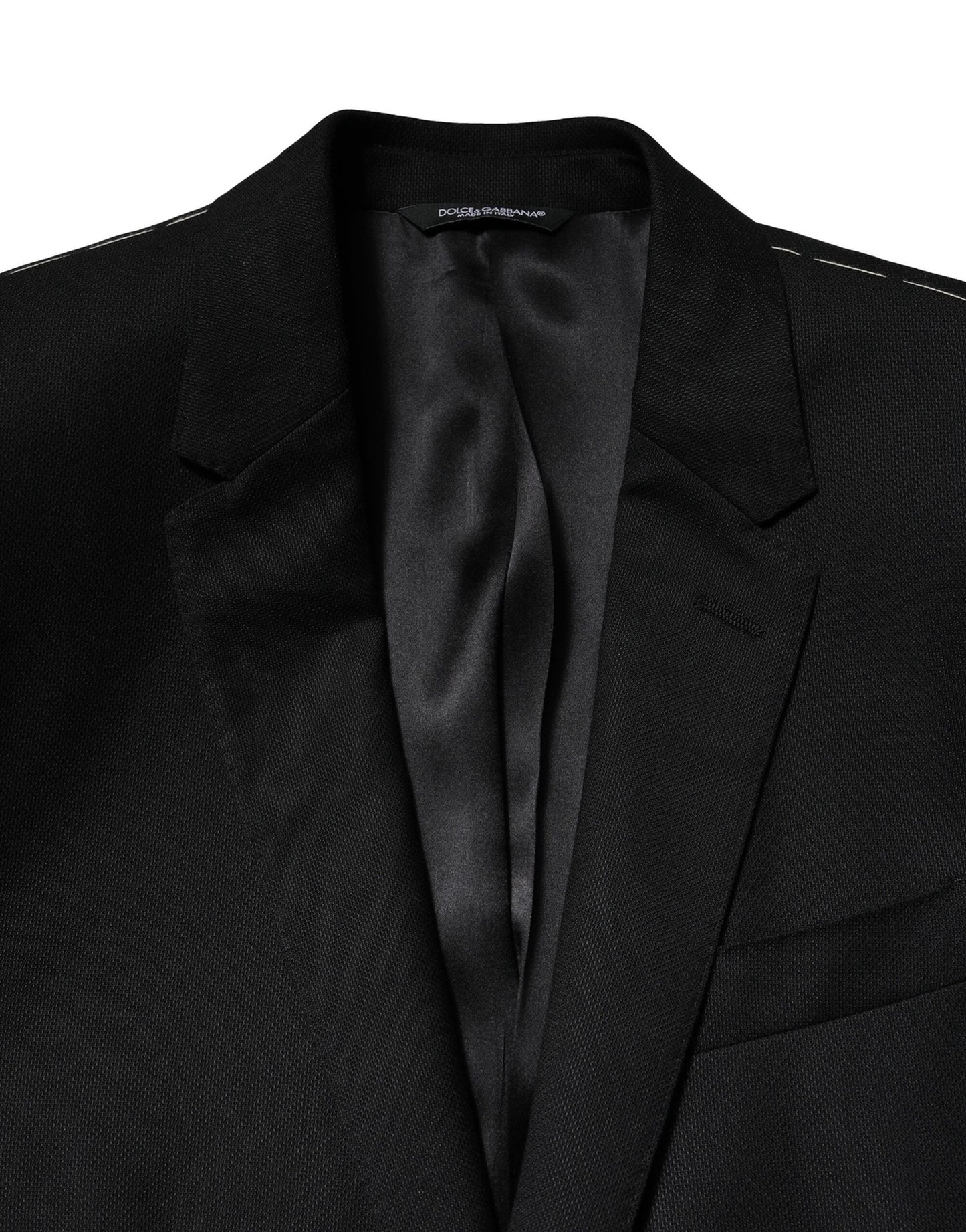 Dolce & Gabbana – Blauer MARTINI-Anzug aus Wolle, zweiteilig