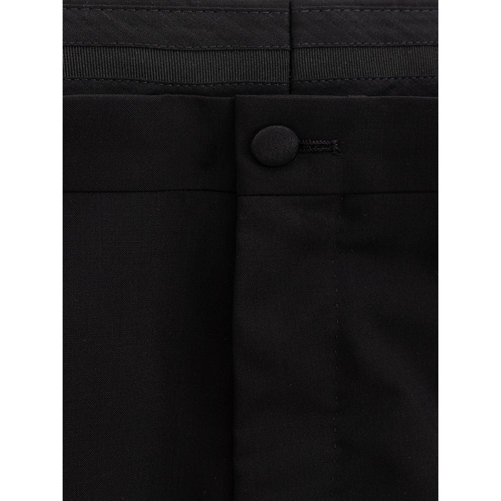 Schwarze Wollhose von Dolce & Gabbana