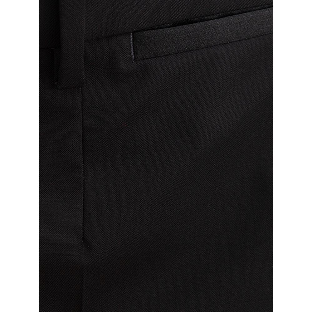 Schwarze Wollhose von Dolce & Gabbana
