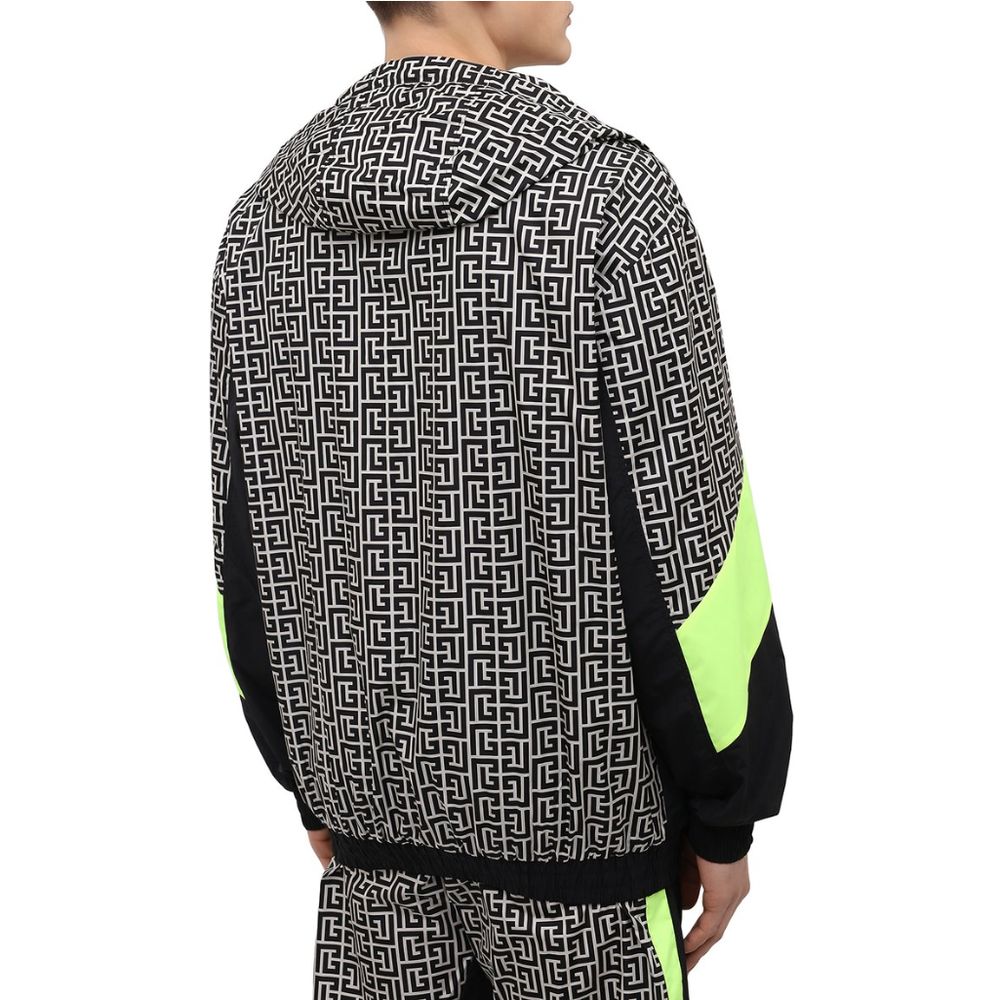 Balmain Mehrfarbige Nylonjacke