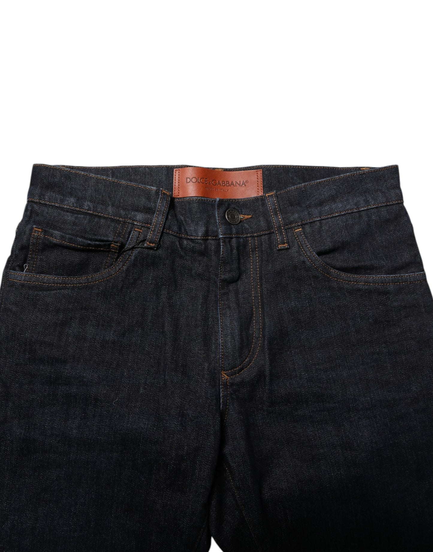 Dolce & Gabbana Schwarze Skinny-Jeans aus Baumwolle für Herren
