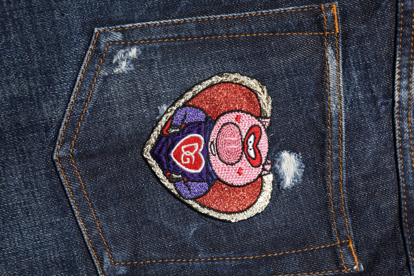 Dolce & Gabbana – Dunkelblaue, zerfetzte Skinny-Jeans