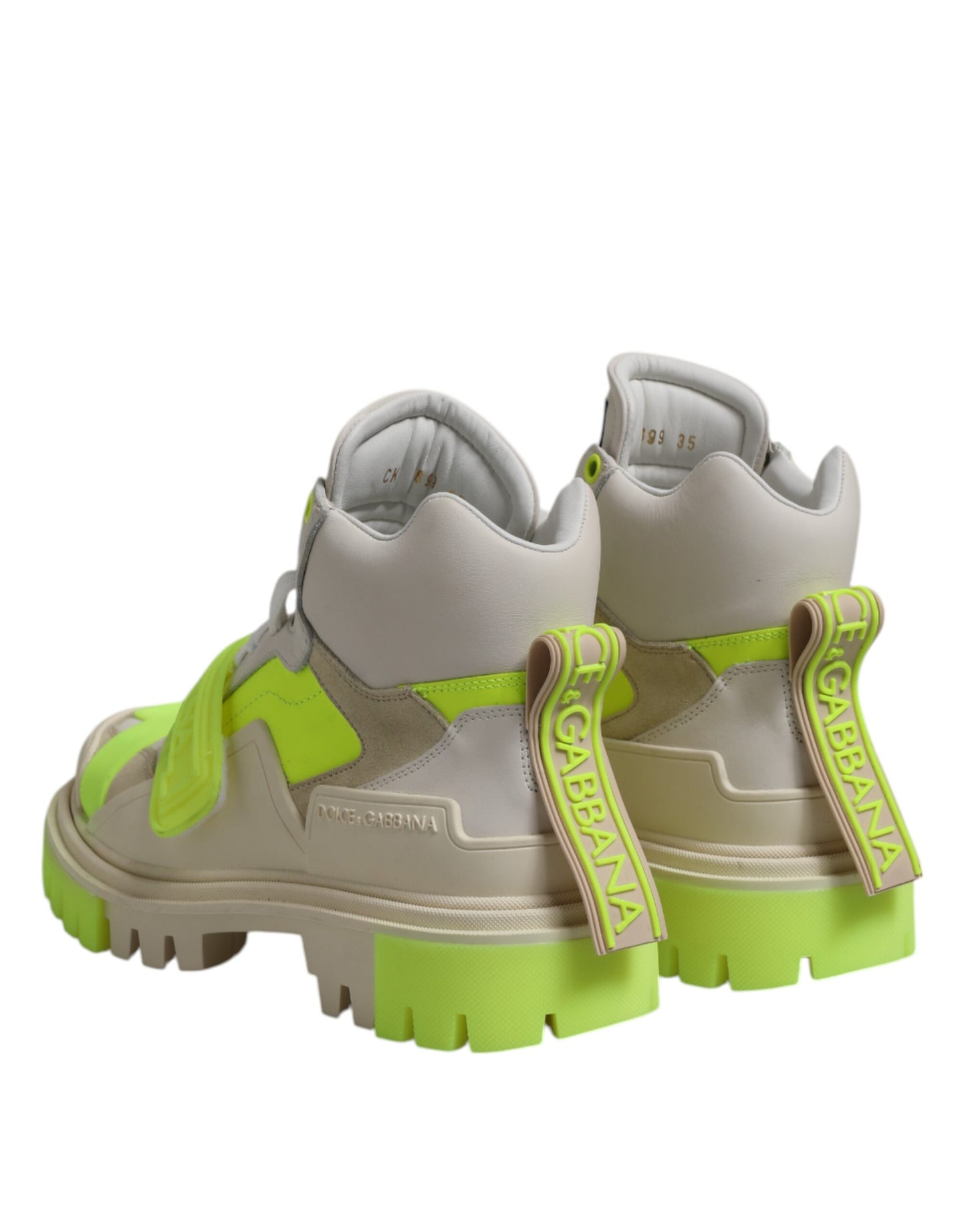 Dolce & Gabbana Multicolor Trekkingstiefel Sneakers Schuhe