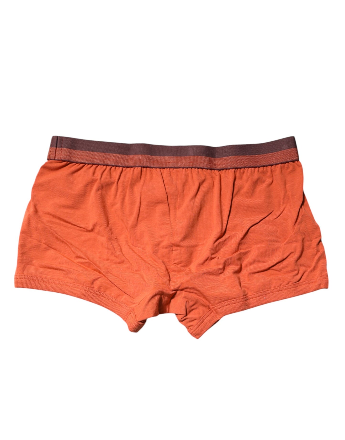 Dolce & Gabbana – Boxershorts aus Baumwolle in regulärer Passform, Orange