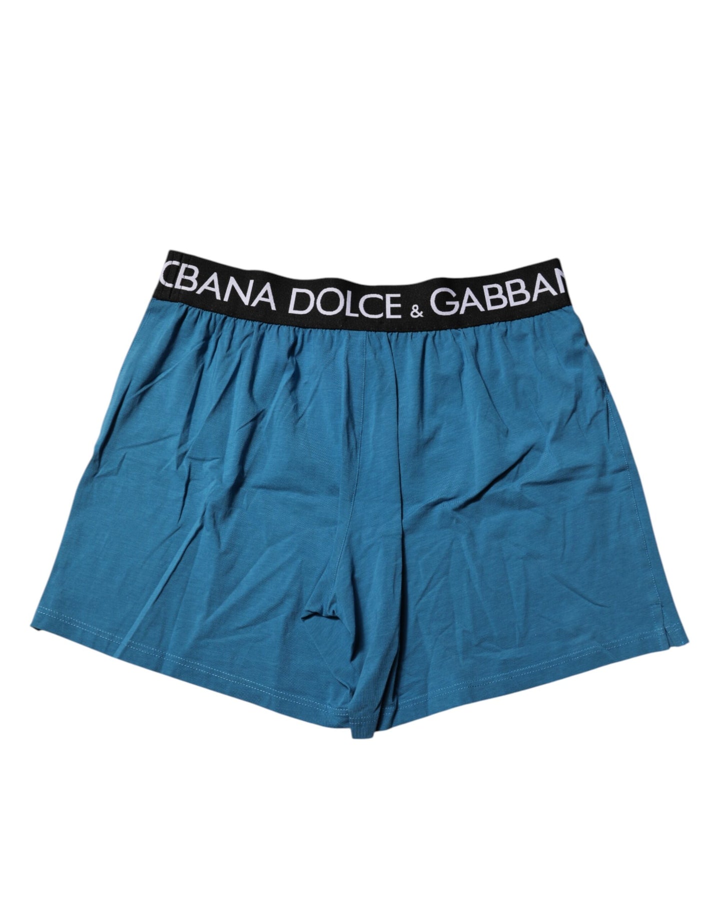 Dolce & Gabbana – Boxershorts mit Logo in der Taille, normal, Blau