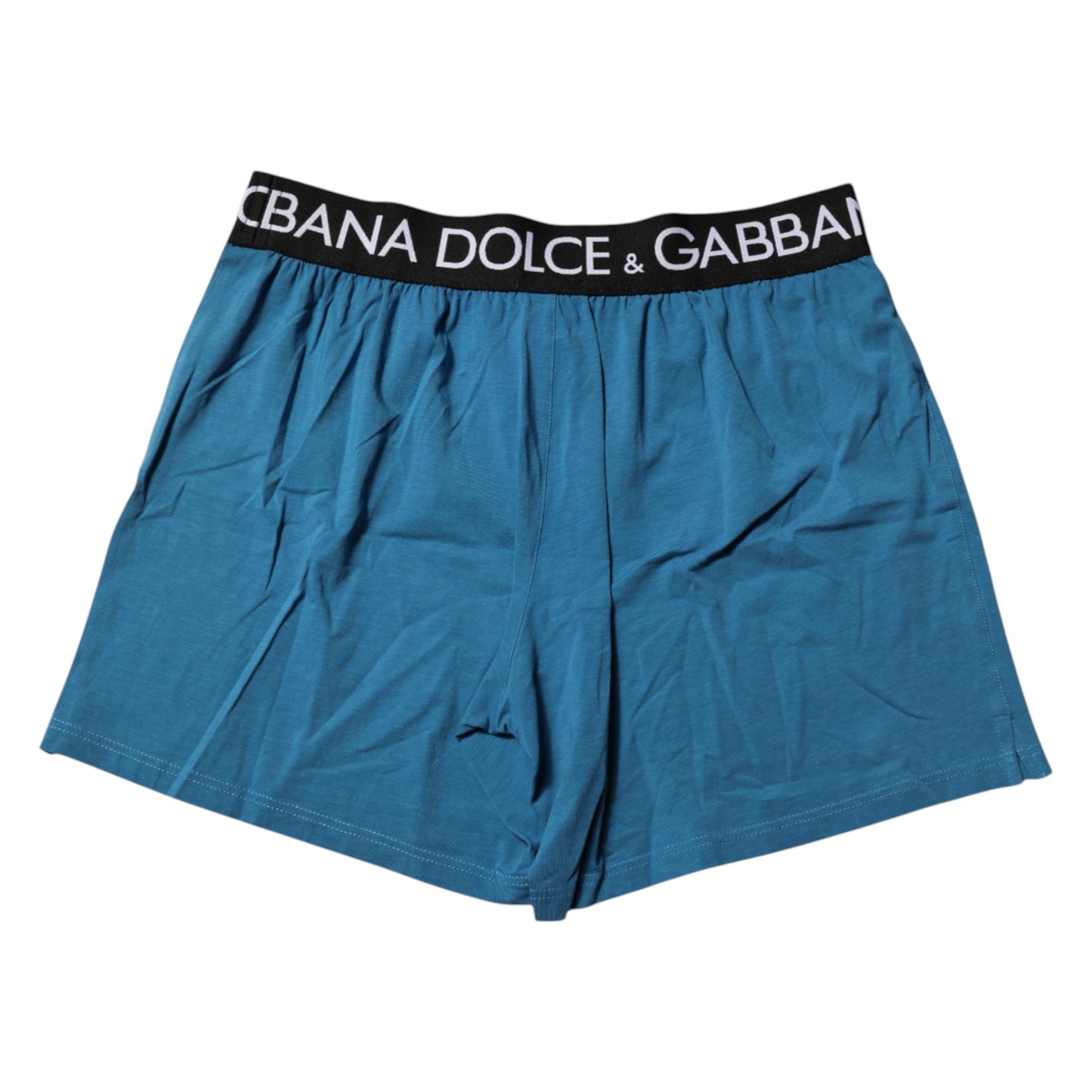 Dolce & Gabbana – Boxershorts mit Logo in der Taille, normal, Blau