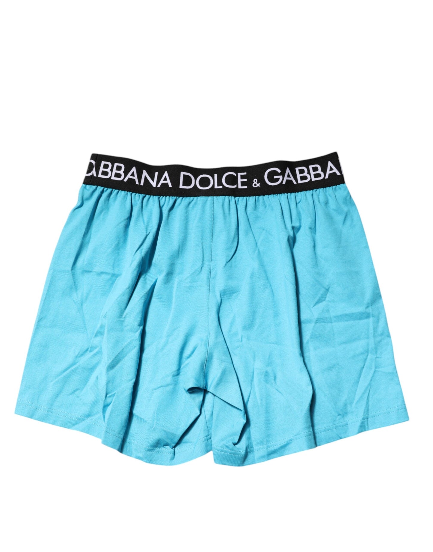 Dolce & Gabbana – Boxershorts mit Logo in der Taille, normal, Blau