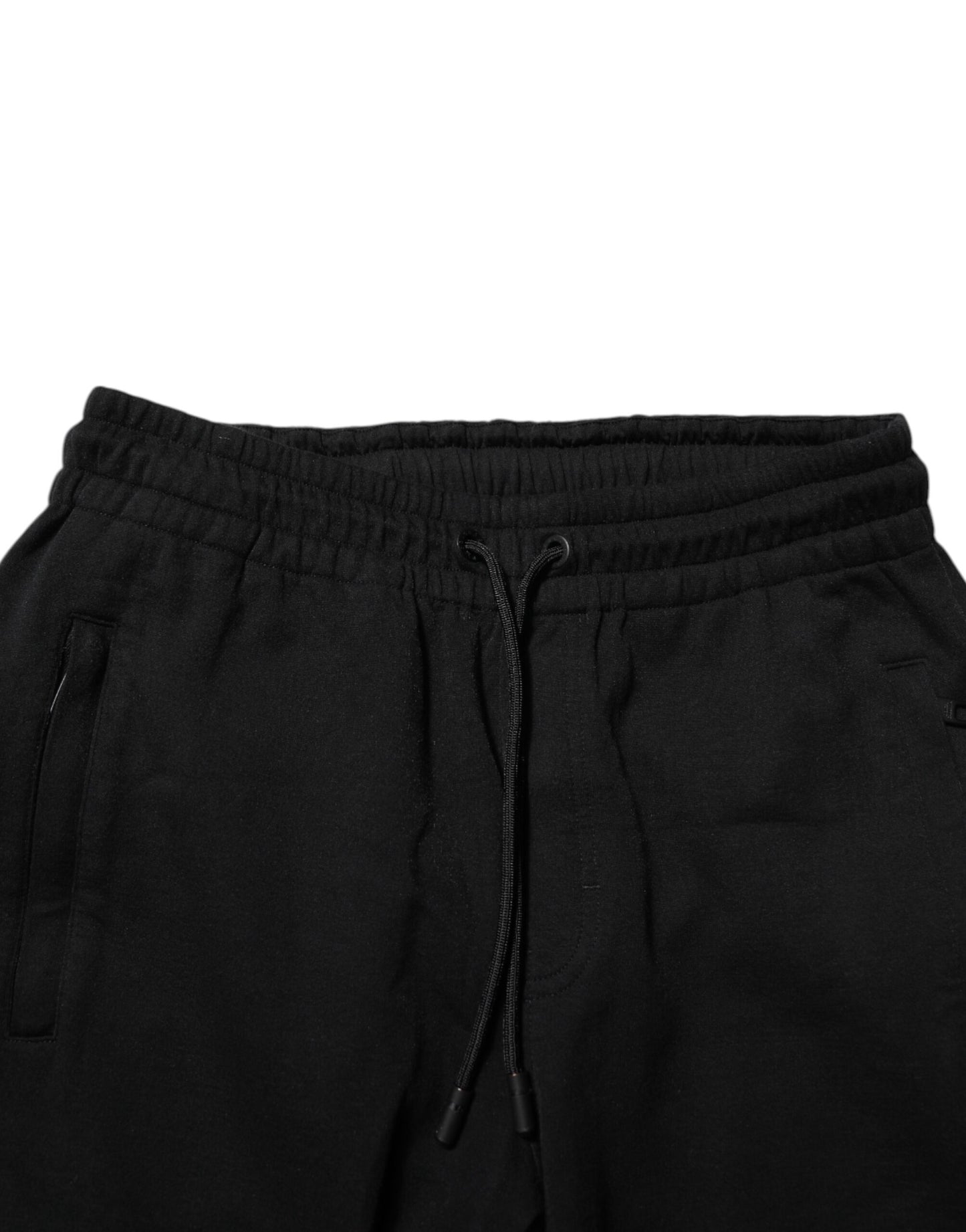 Dolce & Gabbana Schwarze Jogginghose aus Baumwolle für Herren