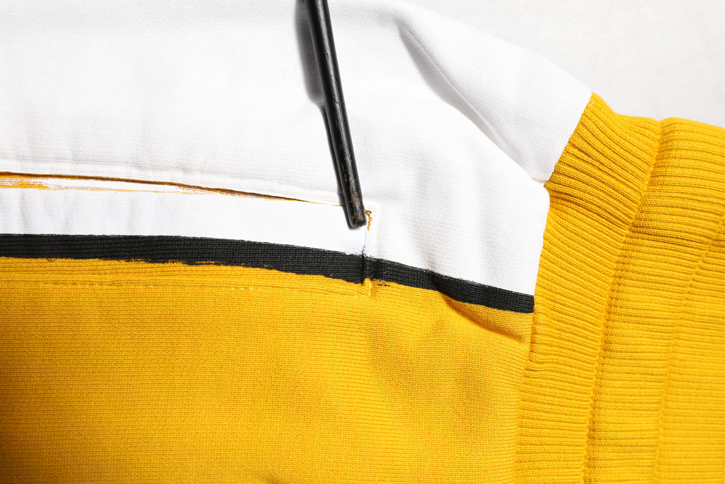 Dolce & Gabbana – Jogginghose aus gelber Baumwolle