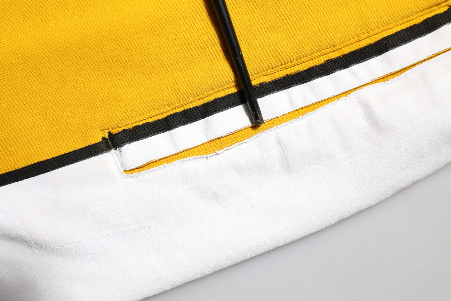 Dolce & Gabbana – Jogginghose aus Baumwolle mit Kordelzug in Gelb