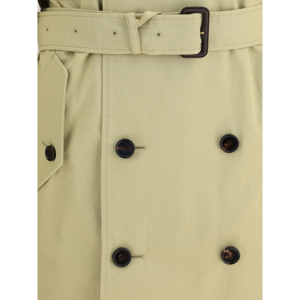 Burberry Trenchcoat aus Baumwollgabardine mittlerer Qualität
