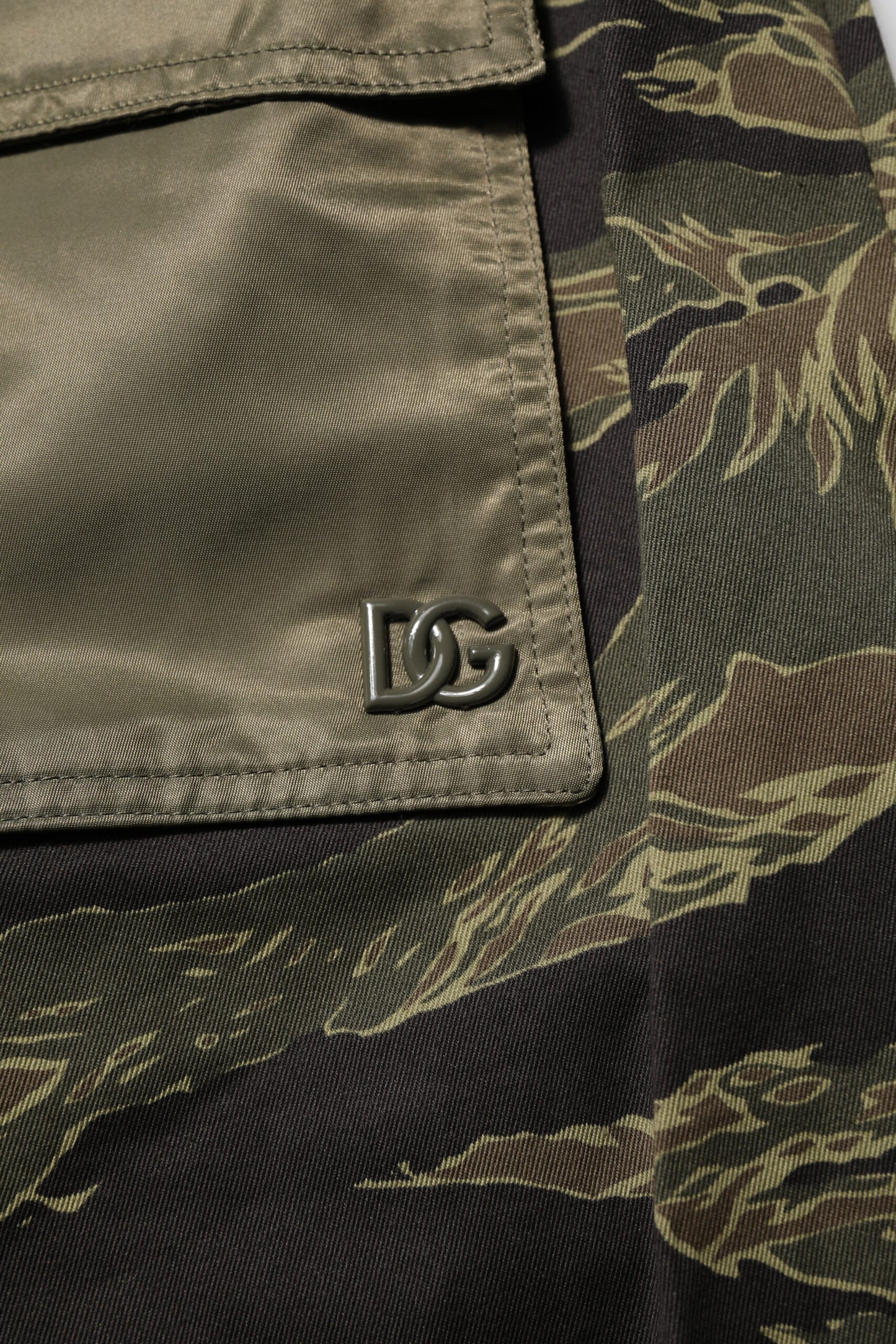 Dolce & Gabbana Mehrfarbige Cargo-Camouflagehose