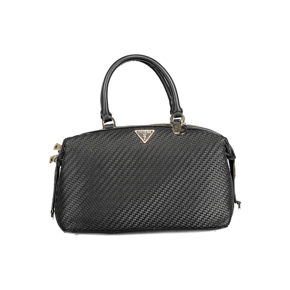 Guess Jeans – Schwarze Polyethylen-Handtasche