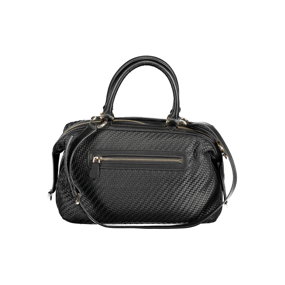 Guess Jeans – Schwarze Polyethylen-Handtasche