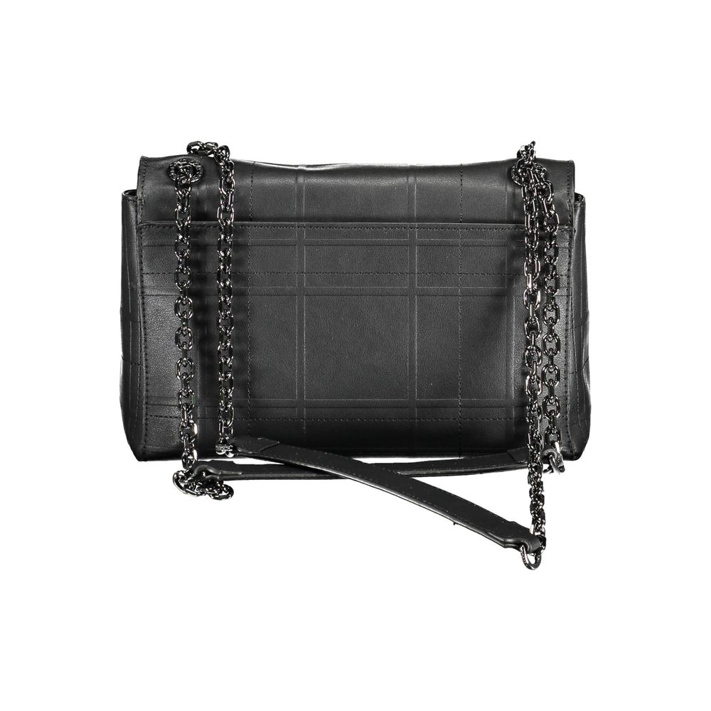 Calvin Klein Schwarze Polyester-Handtasche