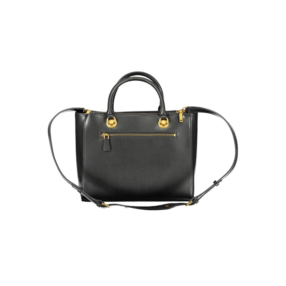 Guess Jeans – Schwarze Polyethylen-Handtasche