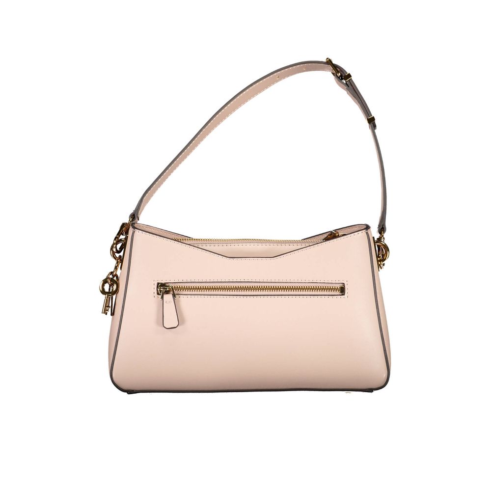 Guess Jeans – Handtasche aus Polyethylen in Rosa