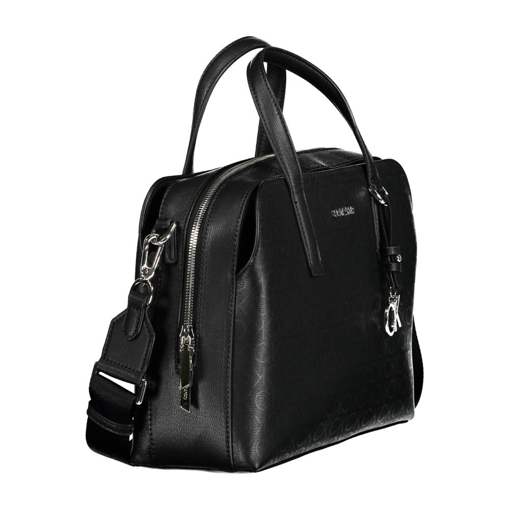 Calvin Klein Schwarze Polyester-Handtasche