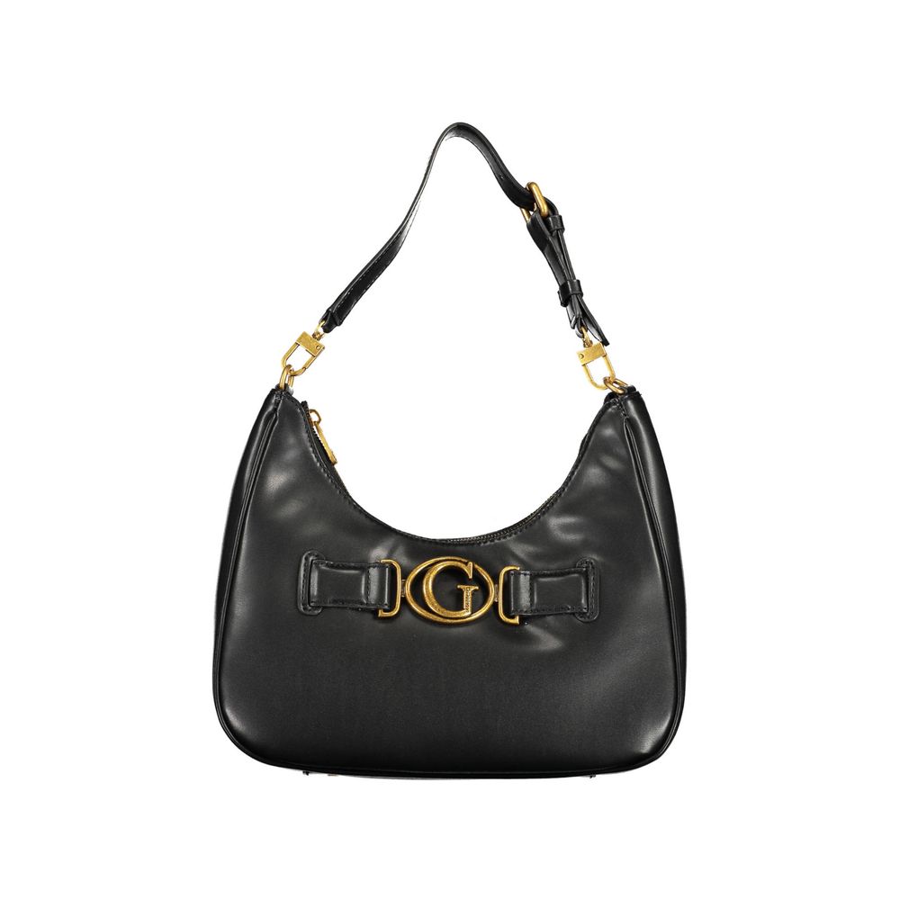 Guess Jeans – Schwarze Polyethylen-Handtasche