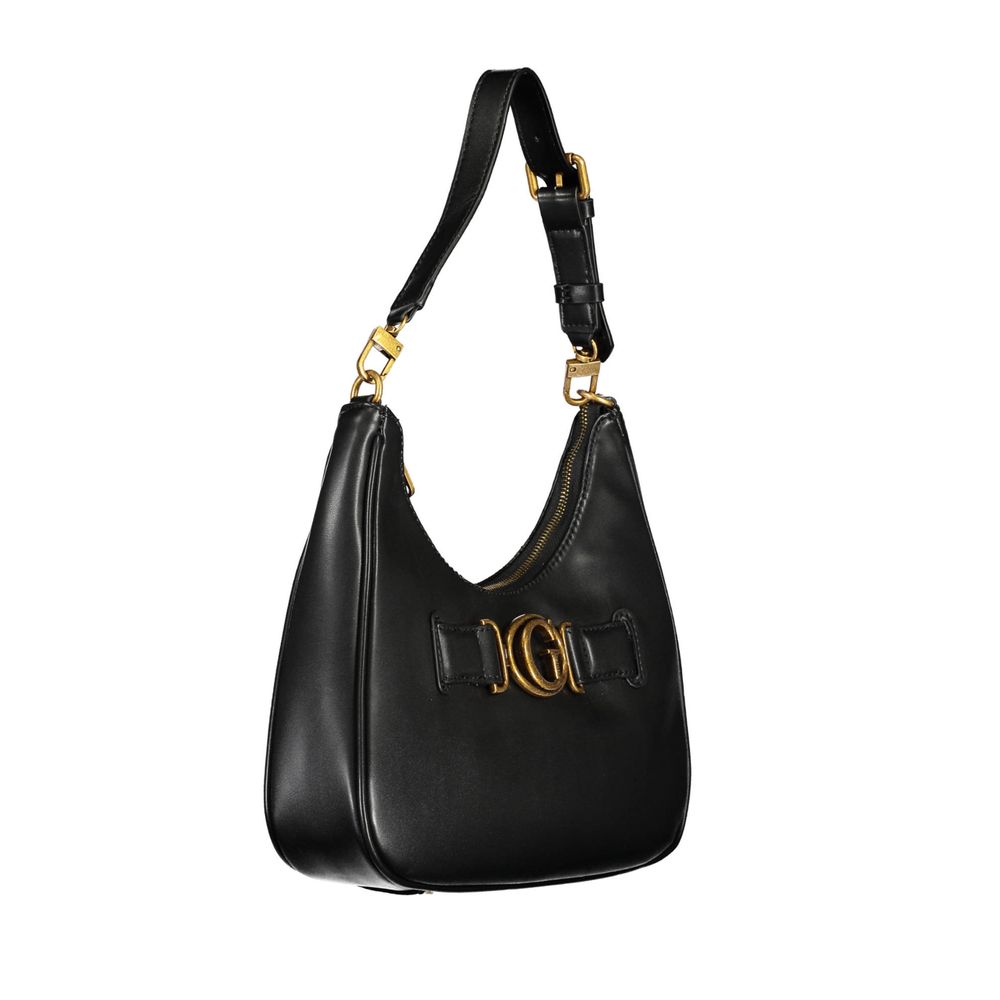 Guess Jeans – Schwarze Polyethylen-Handtasche