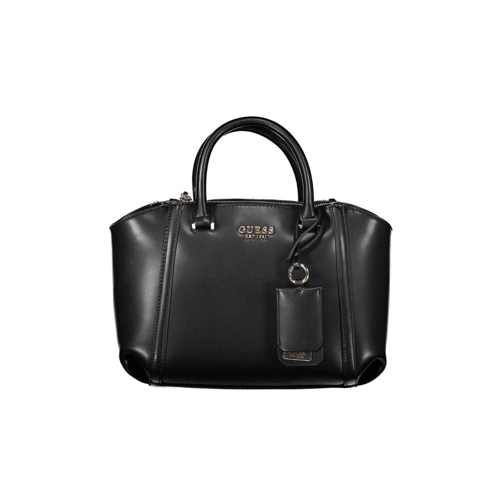 Guess Jeans – Schwarze Polyethylen-Handtasche