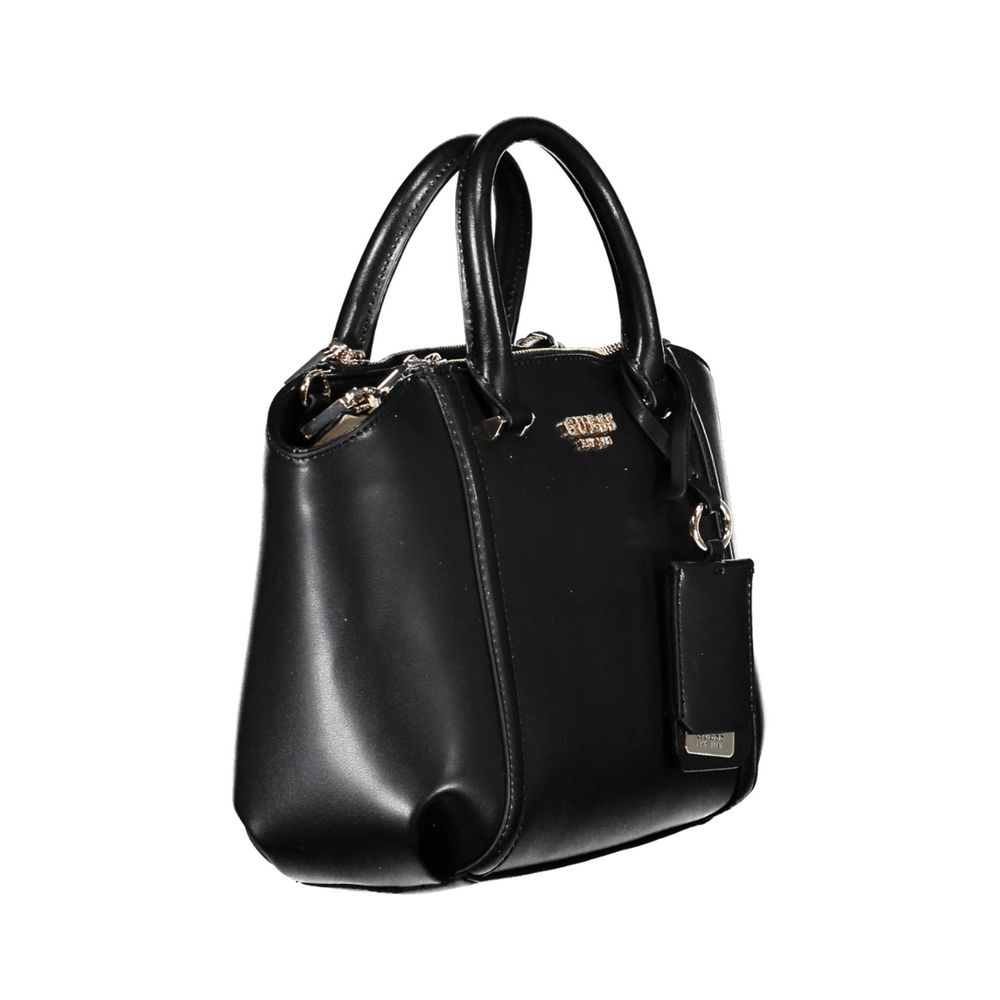 Guess Jeans – Schwarze Polyethylen-Handtasche