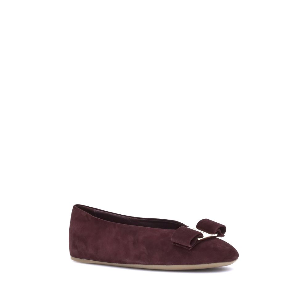 Ferragamo Vara-Ballerinas mit Schleife