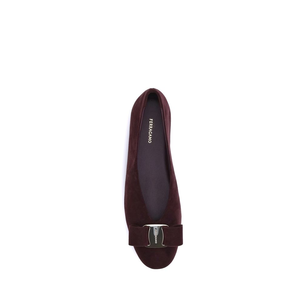 Ferragamo Vara-Ballerinas mit Schleife