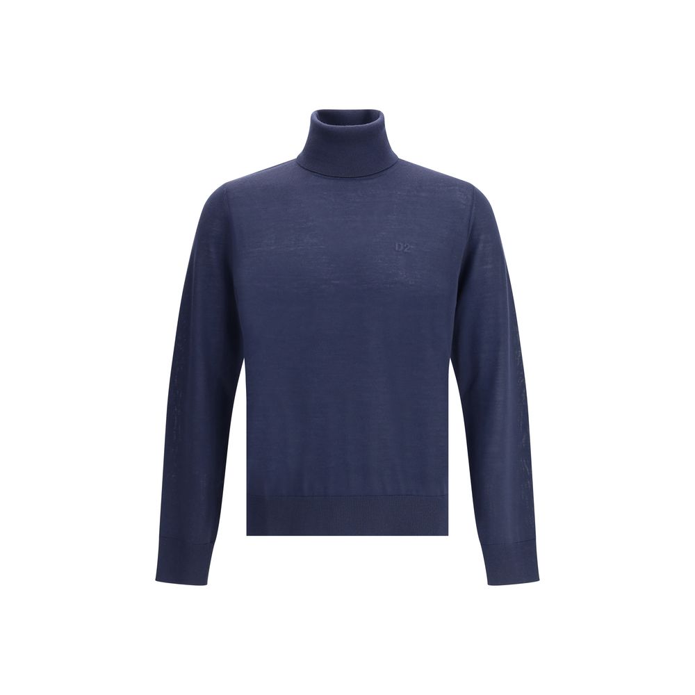 Dsquared² Rollkragenpullover aus Schurwolle