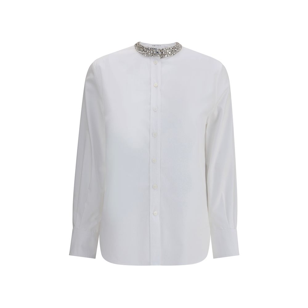 Alexander McQueen Hemd mit verziertem Kragen