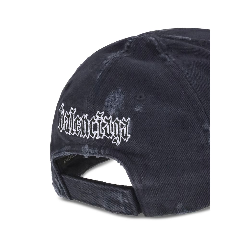 Balenciaga-Baseballmütze mit Schriftzug
