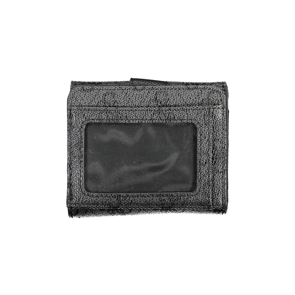 Guess Jeans – Schwarze Polyethylen-Geldbörse