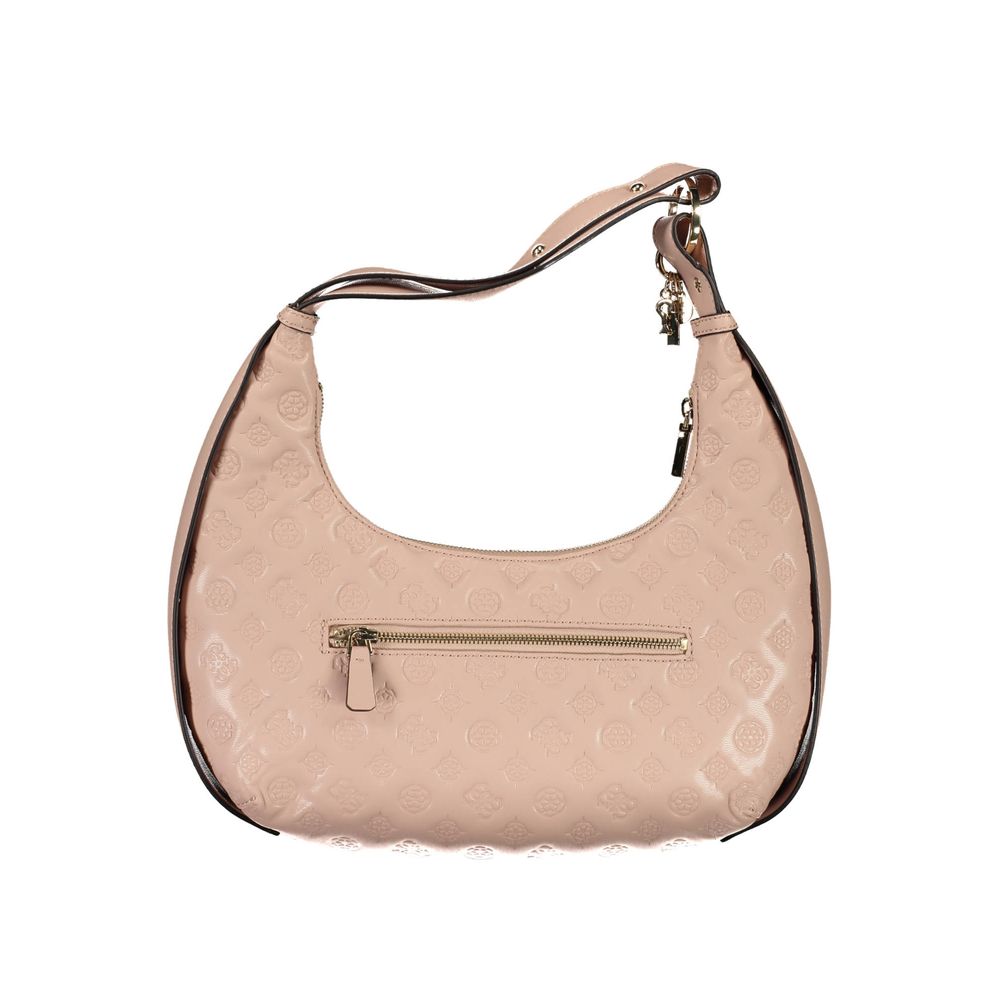 Guess Jeans – Handtasche aus Polyethylen in Rosa