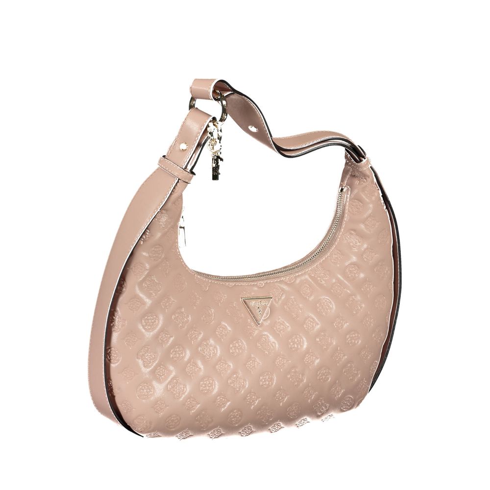 Guess Jeans – Handtasche aus Polyethylen in Rosa