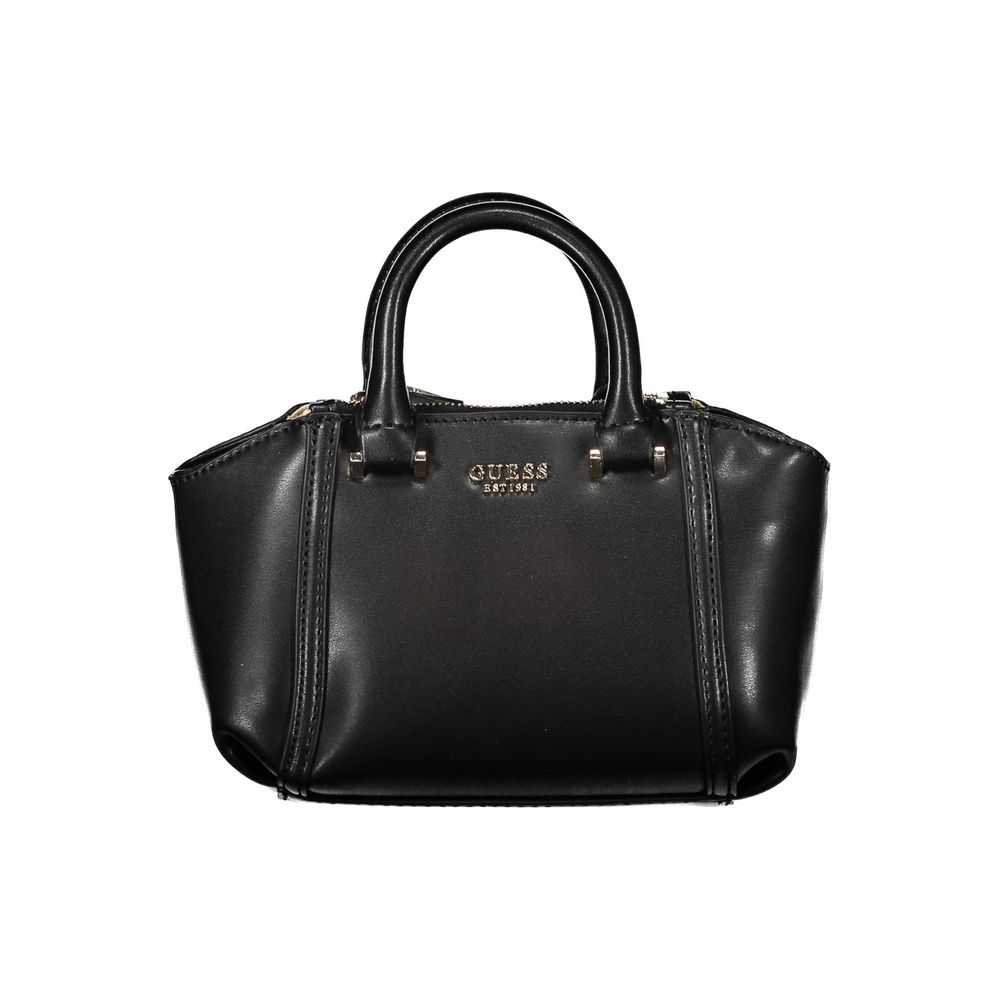 Guess Jeans – Schwarze Polyethylen-Handtasche