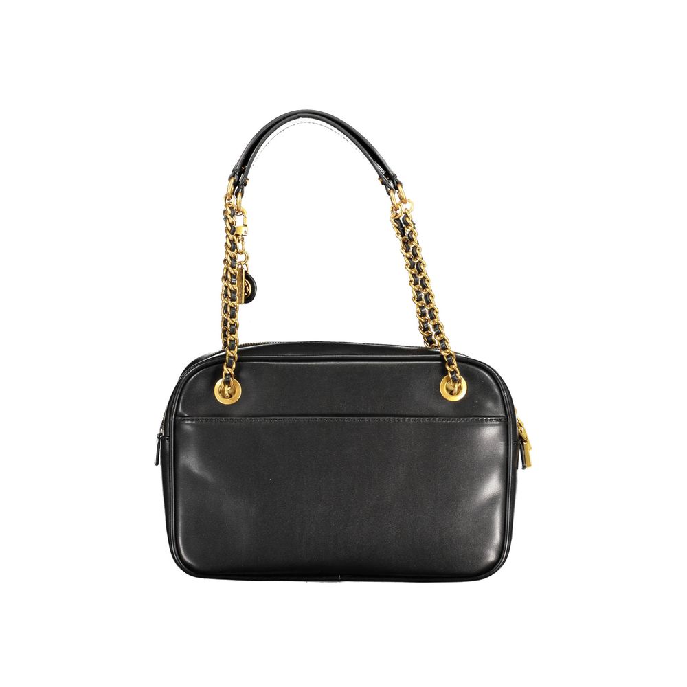 Guess Jeans – Schwarze Polyethylen-Handtasche