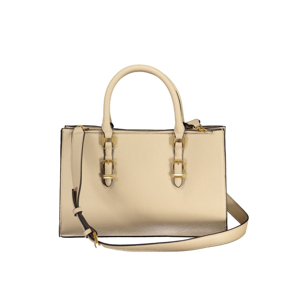 Guess Jeans Beige Polyethylen Handtasche