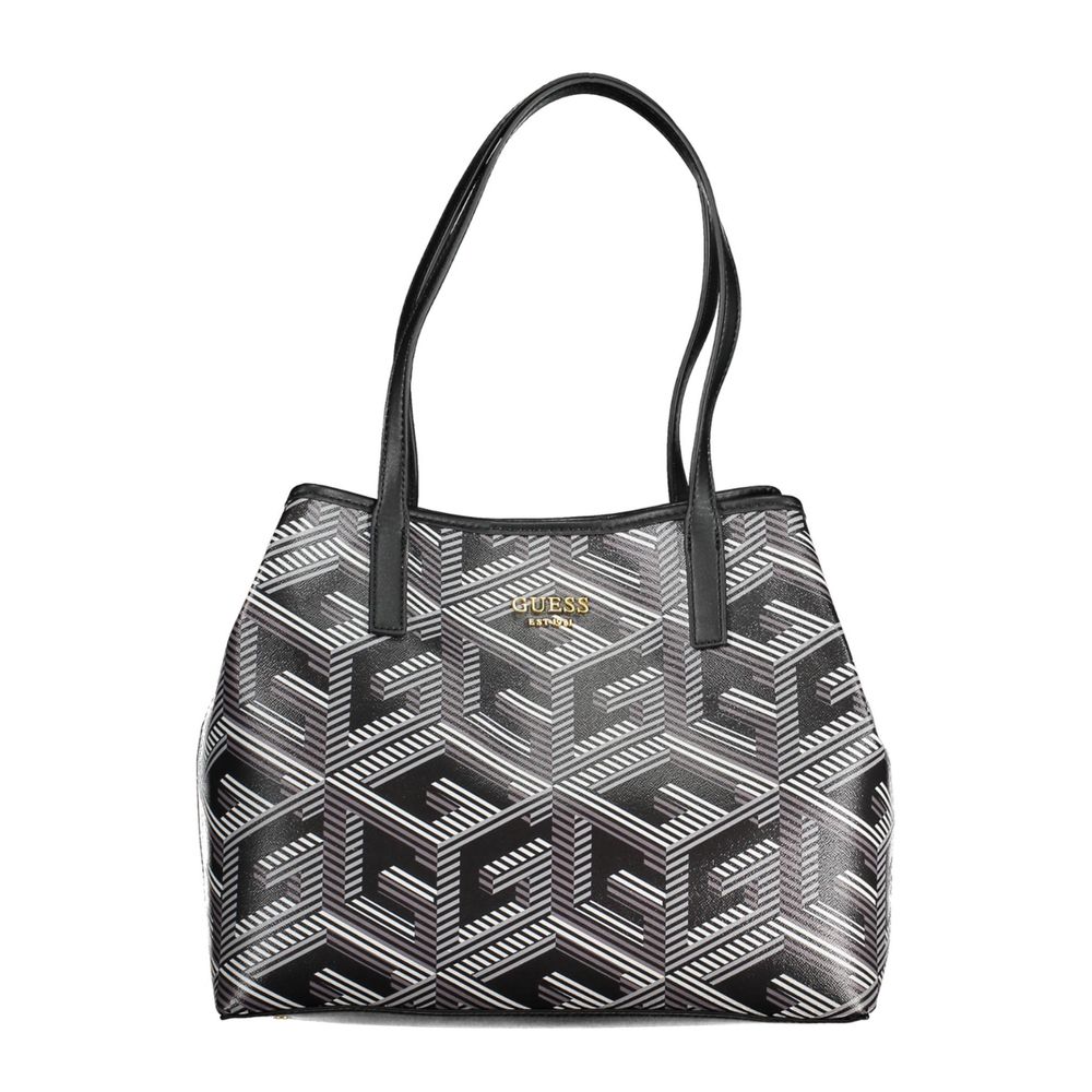 Guess Jeans – Schwarze Polyethylen-Handtasche
