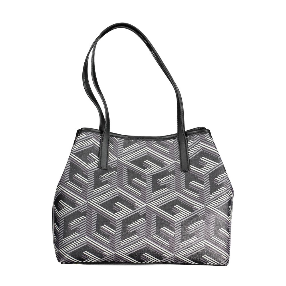Guess Jeans – Schwarze Polyethylen-Handtasche