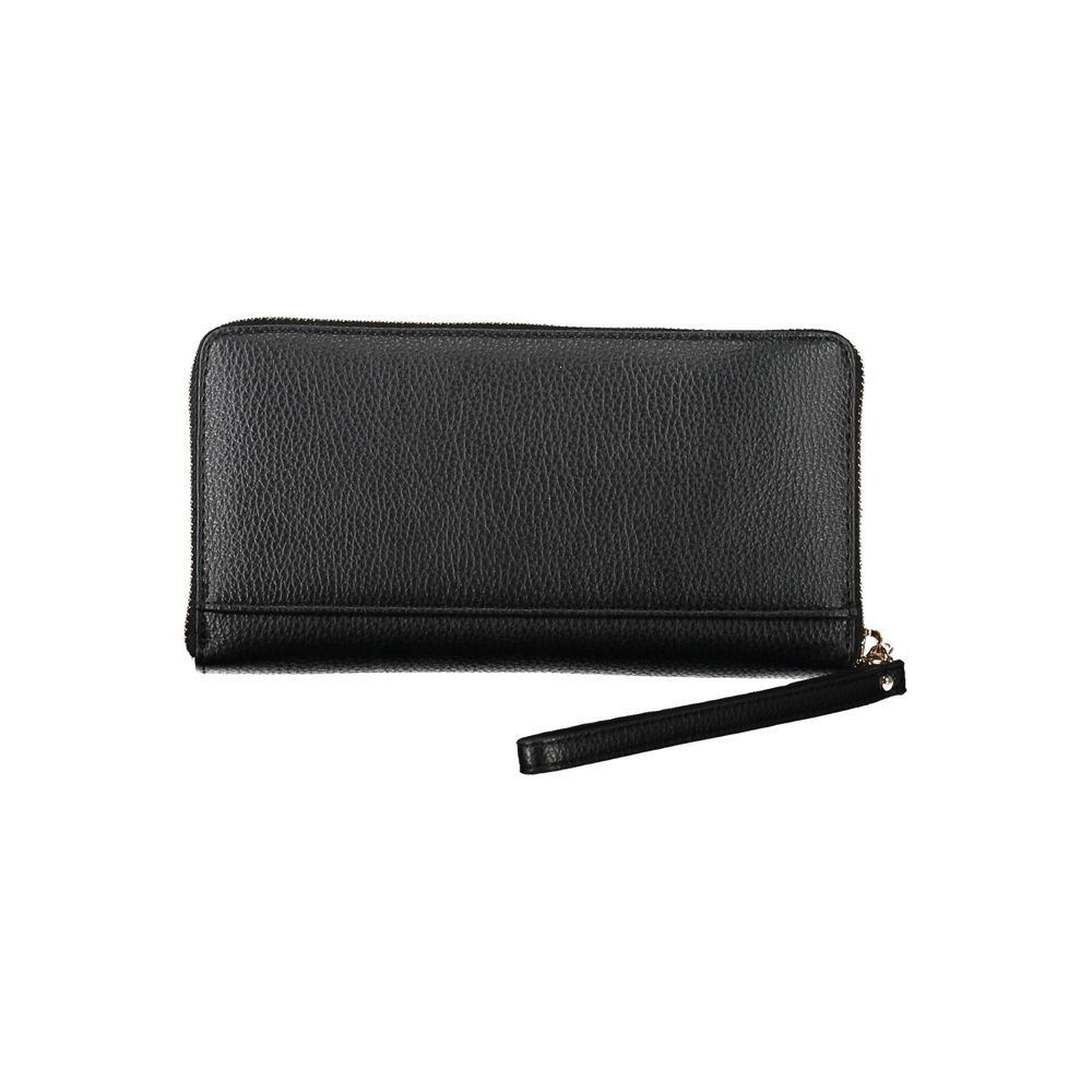 Guess Jeans – Schwarze Polyethylen-Geldbörse
