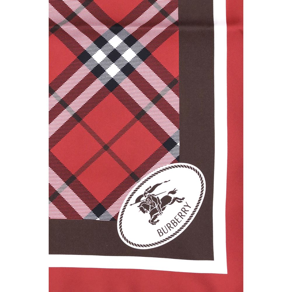 Burberry Seidenschal mit Karomuster